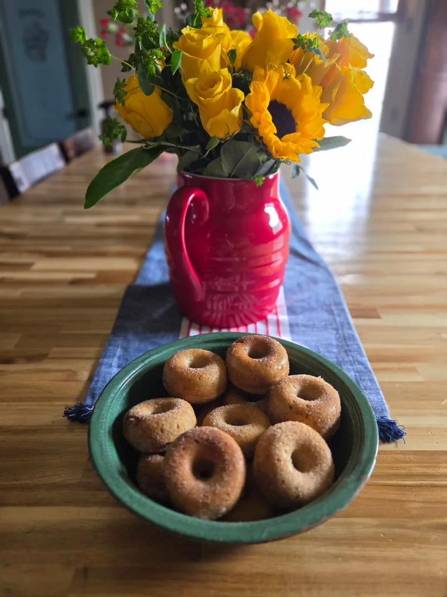 Sourdough Cinnamon Sugar donuts