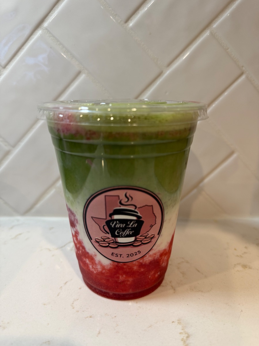 Strawberry Iced Matcha Latte 16 oz only — VivaLaCoffee 